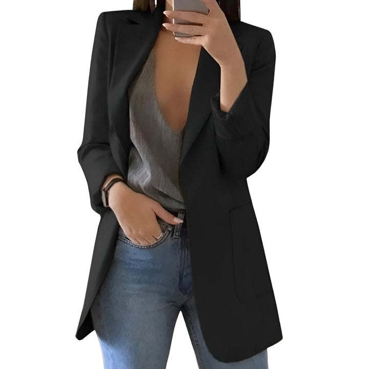 Women’s Long Blazer | Elegant Design | Sleek & Thin | Perfect for Layering