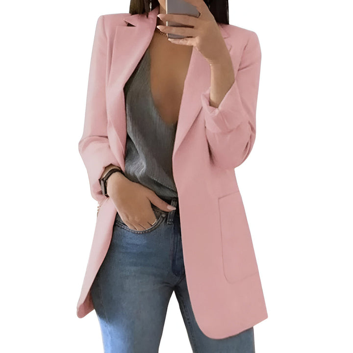 Women’s Long Blazer | Elegant Design | Sleek & Thin | Perfect for Layering
