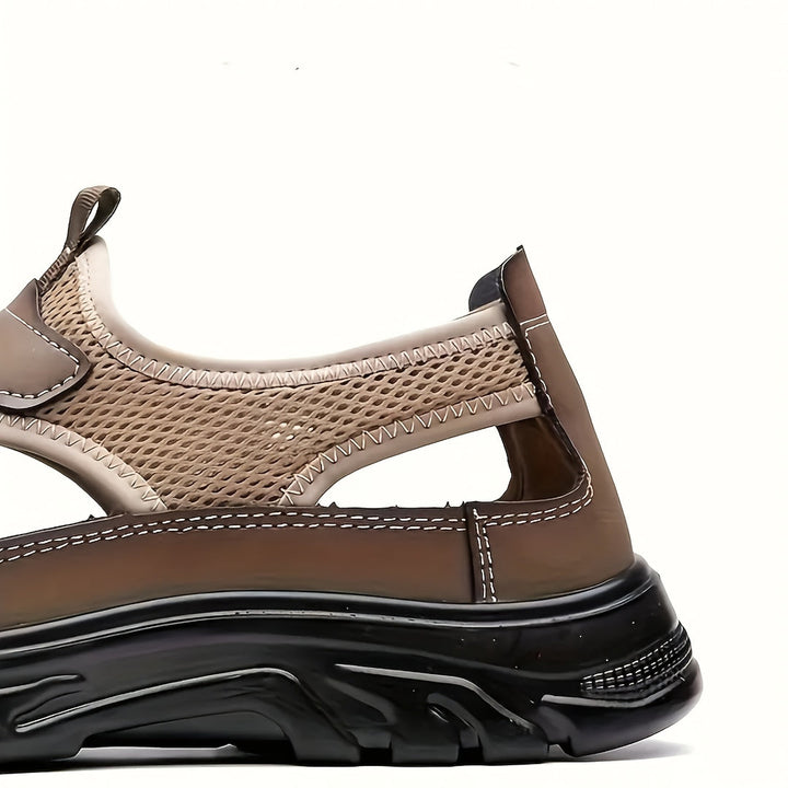 Men's Sports Sandals | Breathable & Lightweight | Non-slip & Durable | Solid Color