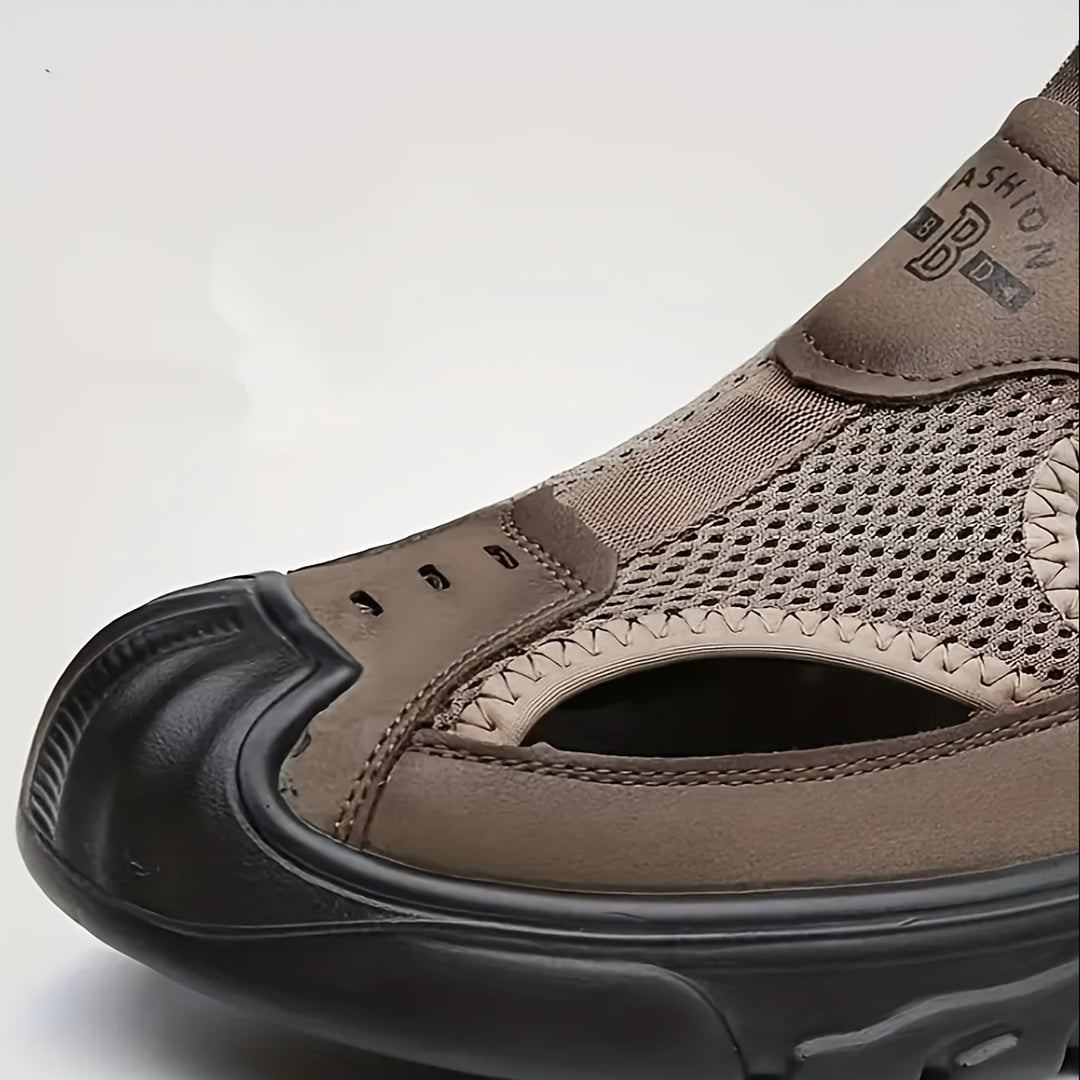 Men's Sports Sandals | Breathable & Lightweight | Non-slip & Durable | Solid Color