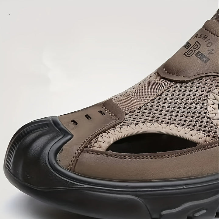 Men's Sports Sandals | Breathable & Lightweight | Non-slip & Durable | Solid Color