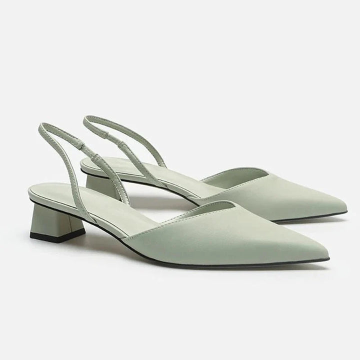 Women’s Sandals | Pointed Toe & Low Heel | Comfortable Design | Elegant Summer Style