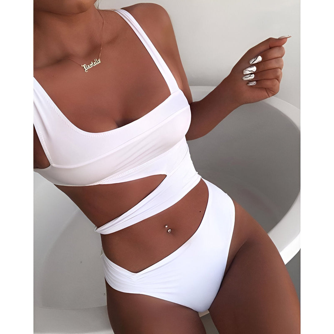 Women's Swimsuit | Cut-out Design | Figure-Hugging & Stylish | One Piece