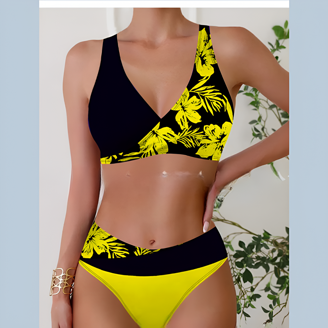 Women’s Bikini Set | High Waist | Floral Print | Two-Piece Swimsuit