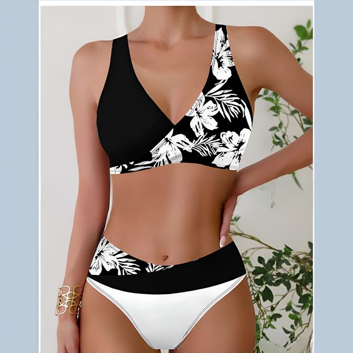 Women’s Bikini Set | High Waist | Floral Print | Two-Piece Swimsuit
