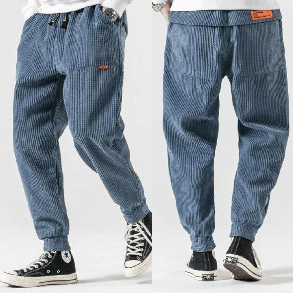 Men’s Corduroy Jeans | Classic Fit | Comfortable & Versatile | Soft Ribbed Fabric
