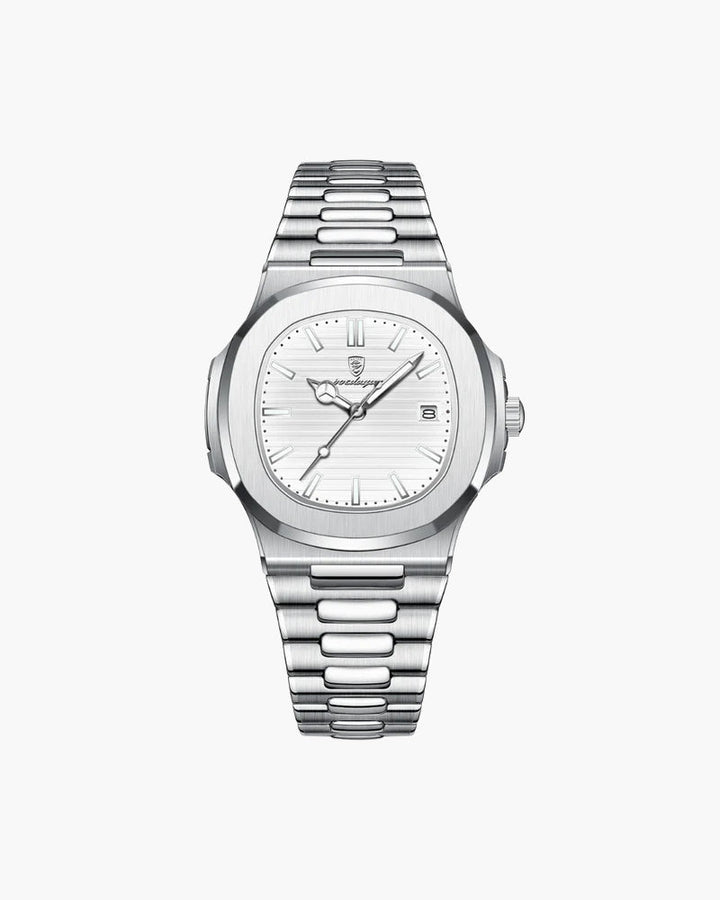 Men’s Quartz Watch | Waterproof & Luminous | Stainless Steel | Luxury Design