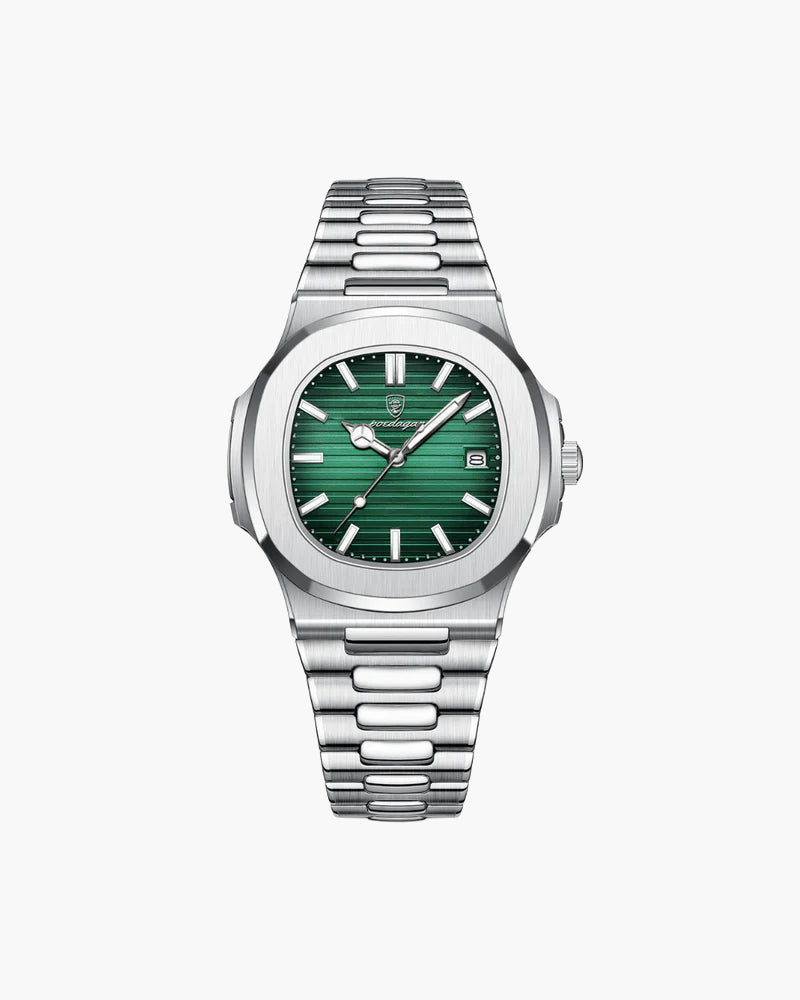 Men’s Quartz Watch | Waterproof & Luminous | Stainless Steel | Luxury Design