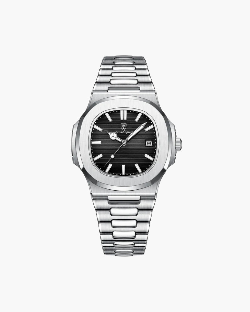 Men’s Quartz Watch | Waterproof & Luminous | Stainless Steel | Luxury Design