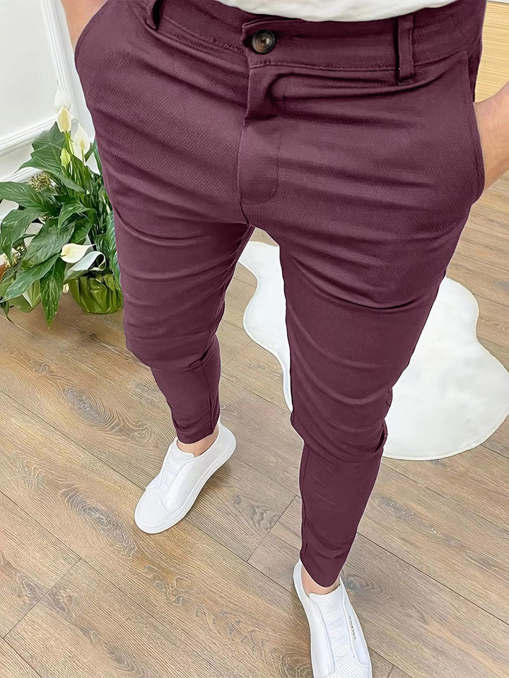 Men’s Slim Fit Pants | Timeless Style | Perfect Fit & All-Day Comfort
