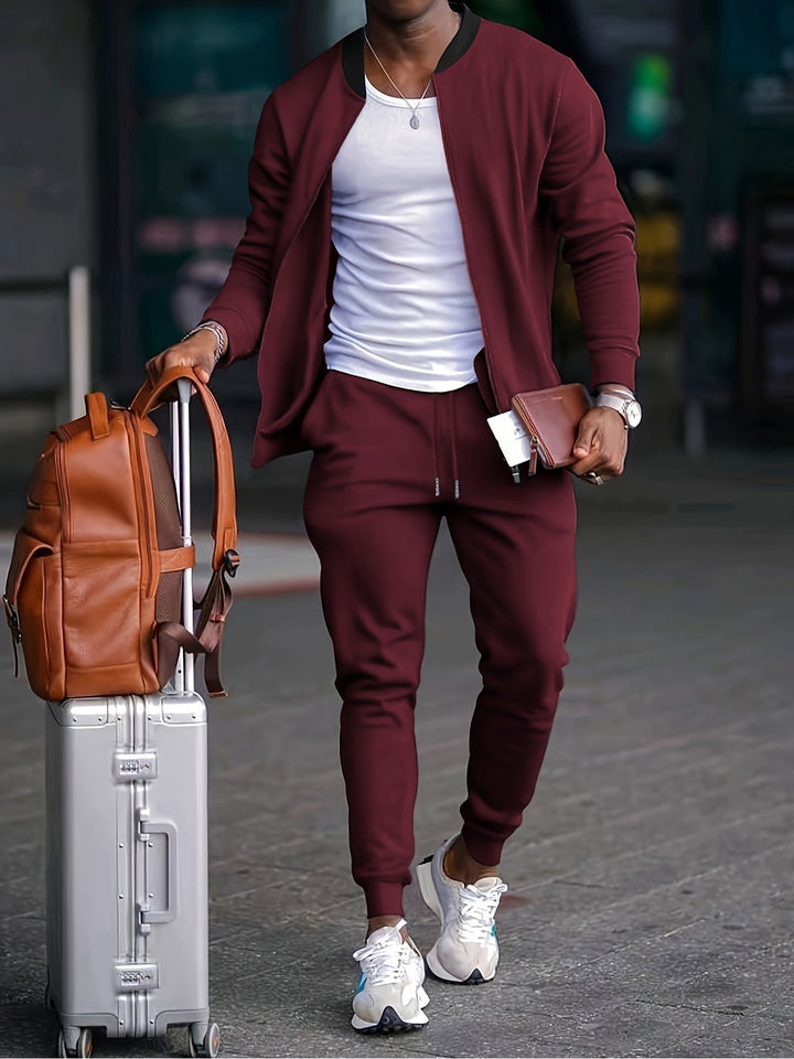 Men’s Travel Set | 2-Piece Casual Outfit | Versatile & Stylish | Effortless Comfort