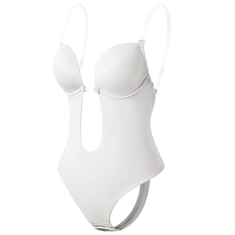 Body Shaper | Deep V Backless | Lifting & Invisible | Spandex
