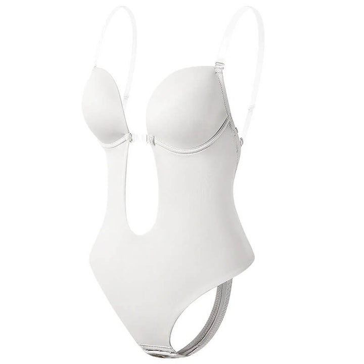 Body Shaper | Deep V Backless | Lifting & Invisible | Spandex