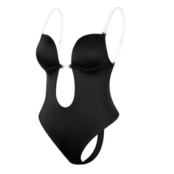 Body Shaper | Deep V Backless | Lifting & Invisible | Spandex