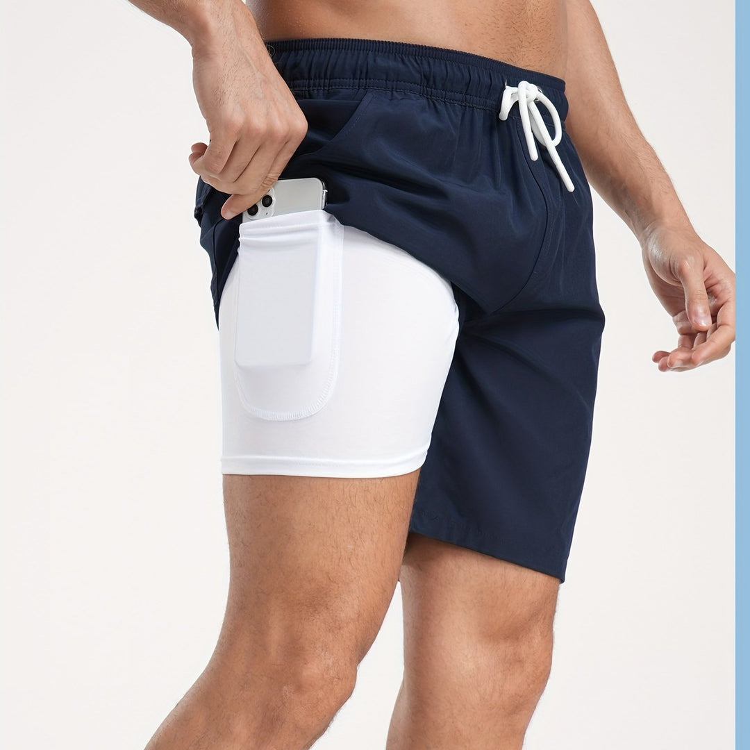 Men's Beach Shorts | Quick-Drying & Lightweight | Breathable Comfort for Summer & Sports
