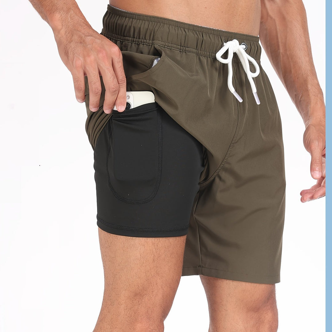 Men's Beach Shorts | Quick-Drying & Lightweight | Breathable Comfort for Summer & Sports