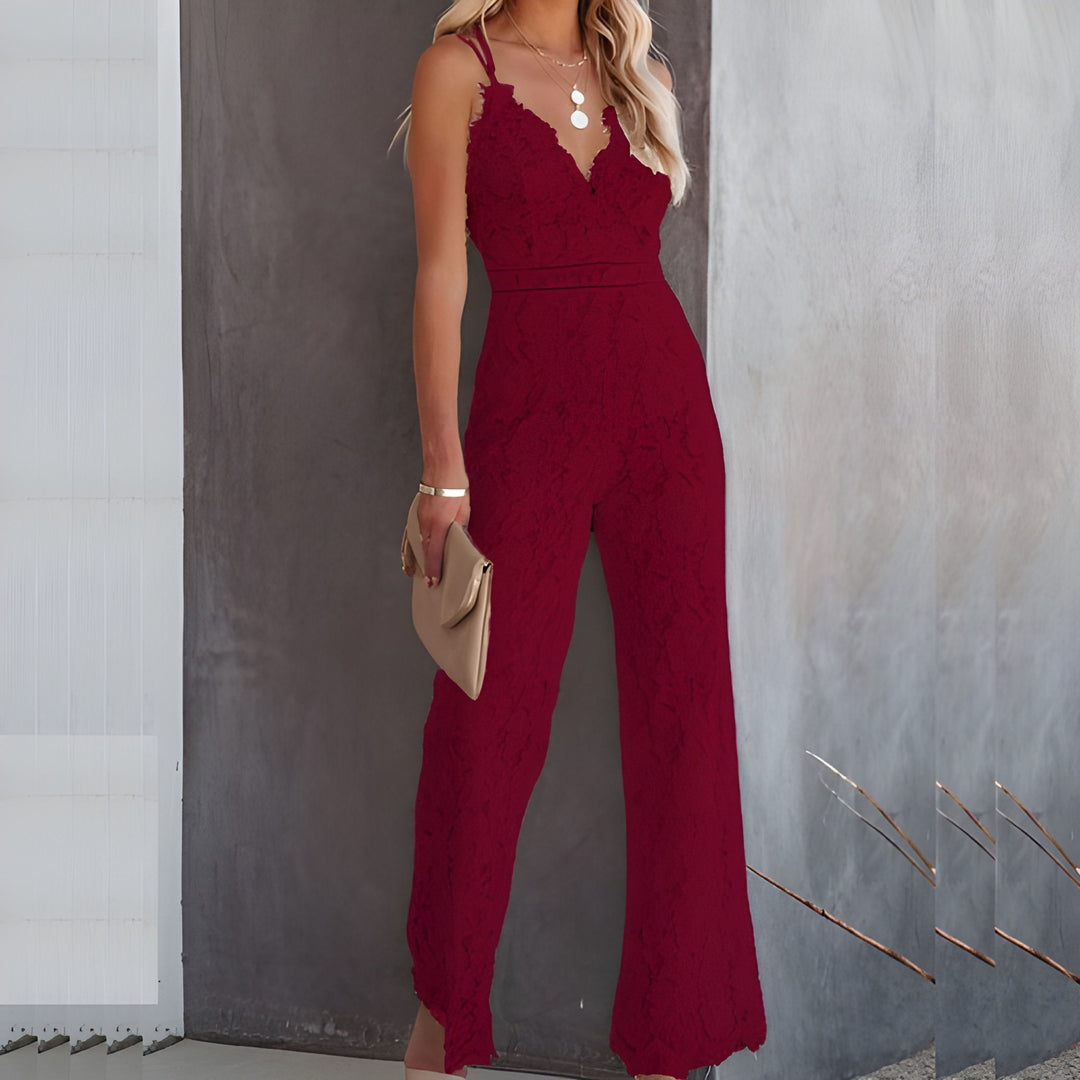Women’s Jumpsuit | High Waist | Elegant & Comfortable | Soft Fabric