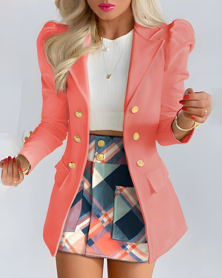 Women’s 2-Piece Set | Blazer & High-Waisted Skirt | Elegant Fit | Comfortable & Versatile