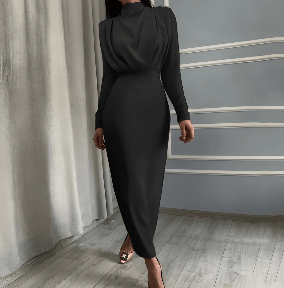 Women’s Long Sleeve Dress | Warm & Stylish | All-Season Wear | Versatile style