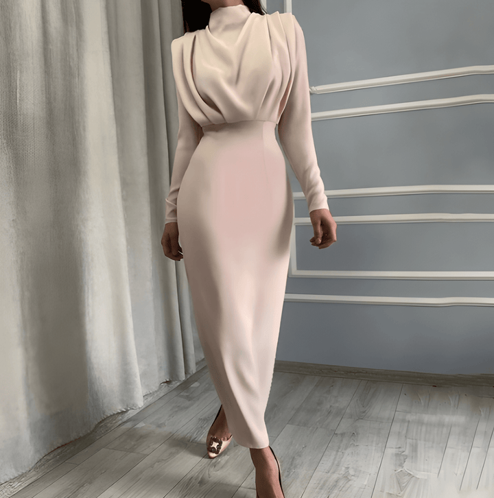 Women’s Long Sleeve Dress | Warm & Stylish | All-Season Wear | Versatile style