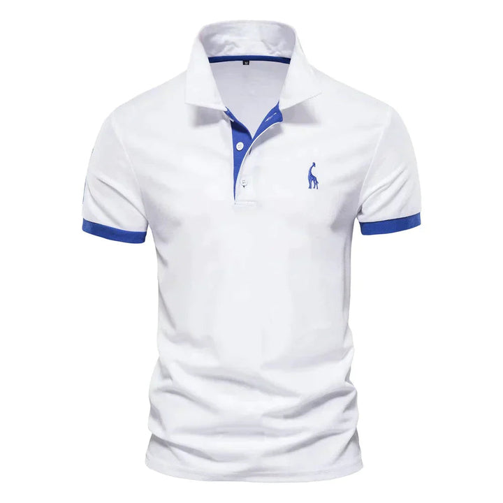Men’s Polo T-Shirt | Short Sleeves & Collar | Casual Summer Polo | Cotton & Polyester
