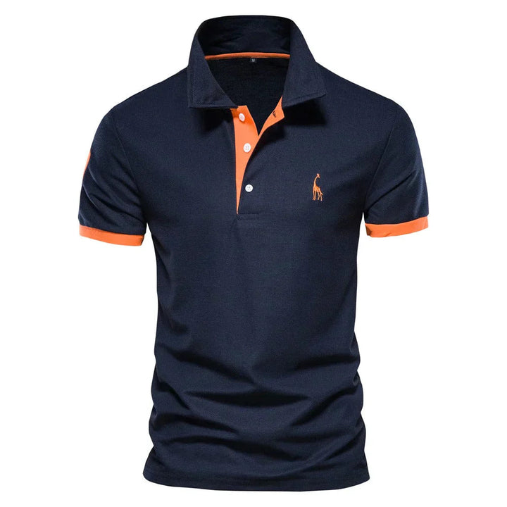 Men’s Polo T-Shirt | Short Sleeves & Collar | Casual Summer Polo | Cotton & Polyester