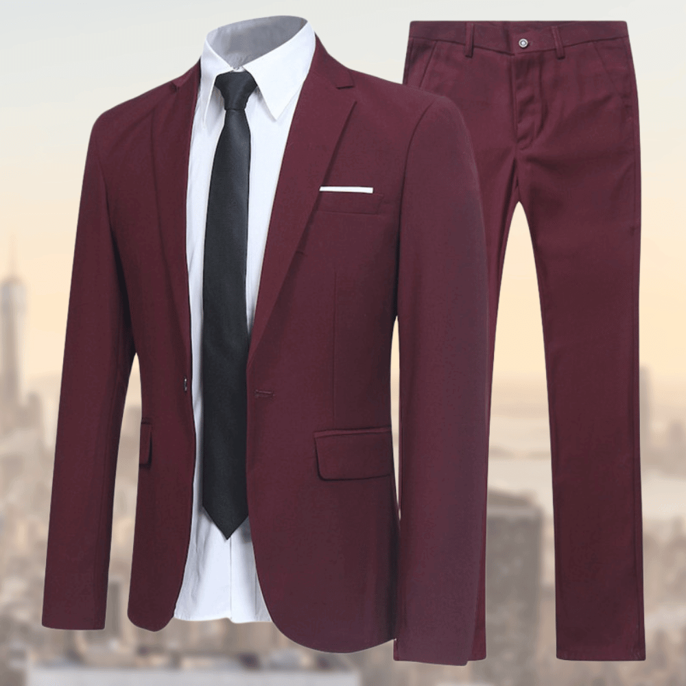 Men’s 2-Piece Suit | Casual Wedding Suit | Business & Ceremony | Slim Fit Westwear Set