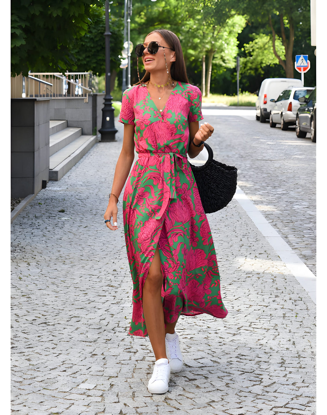 Women’s Comfortable Summer Dress | Breathable & Elegant | Polyester