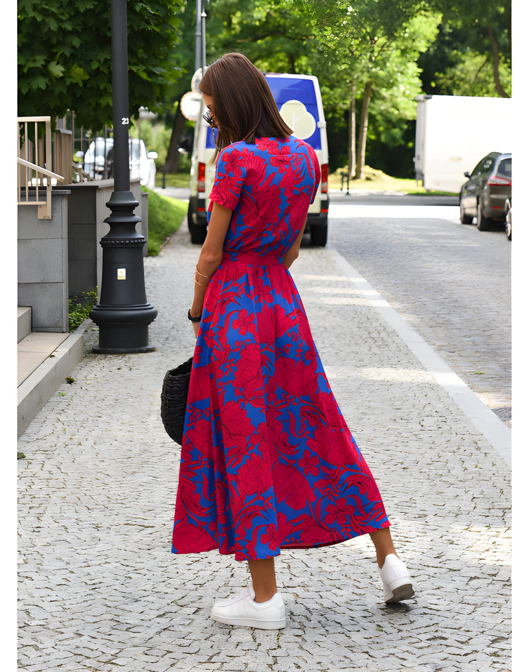 Women’s Comfortable Summer Dress | Breathable & Elegant | Polyester