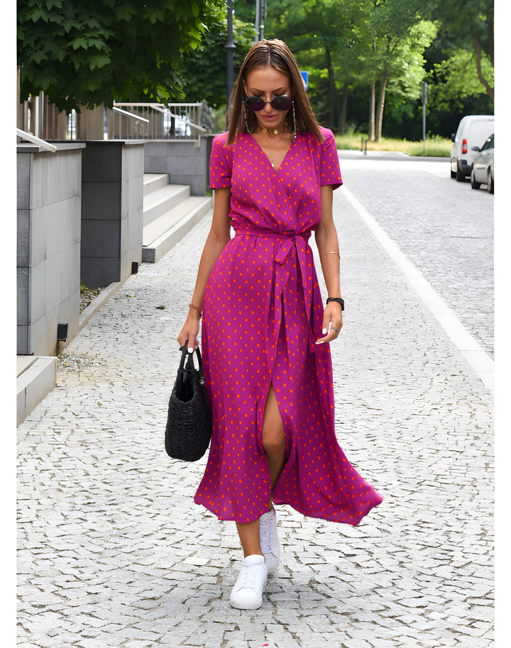 Women’s Comfortable Summer Dress | Breathable & Elegant | Polyester
