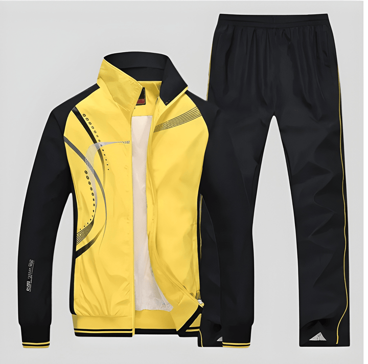 Men’s Tracksuit | Two-Piece Set | Casual Sporty Look | Polyester