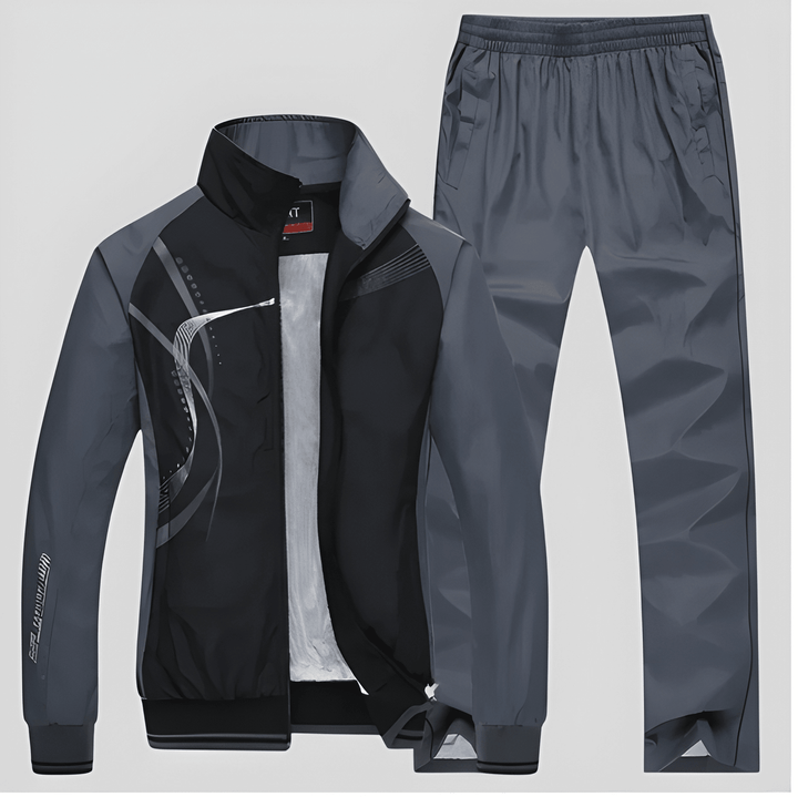 Men’s Tracksuit | Two-Piece Set | Casual Sporty Look | Polyester
