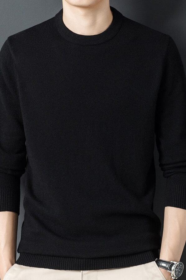 Men's Sweater | Premium Cashmere Feel | Timeless Elegance & Soft Comfort | Poly Cotton