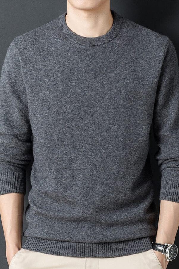 Men's Sweater | Premium Cashmere Feel | Timeless Elegance & Soft Comfort | Poly Cotton