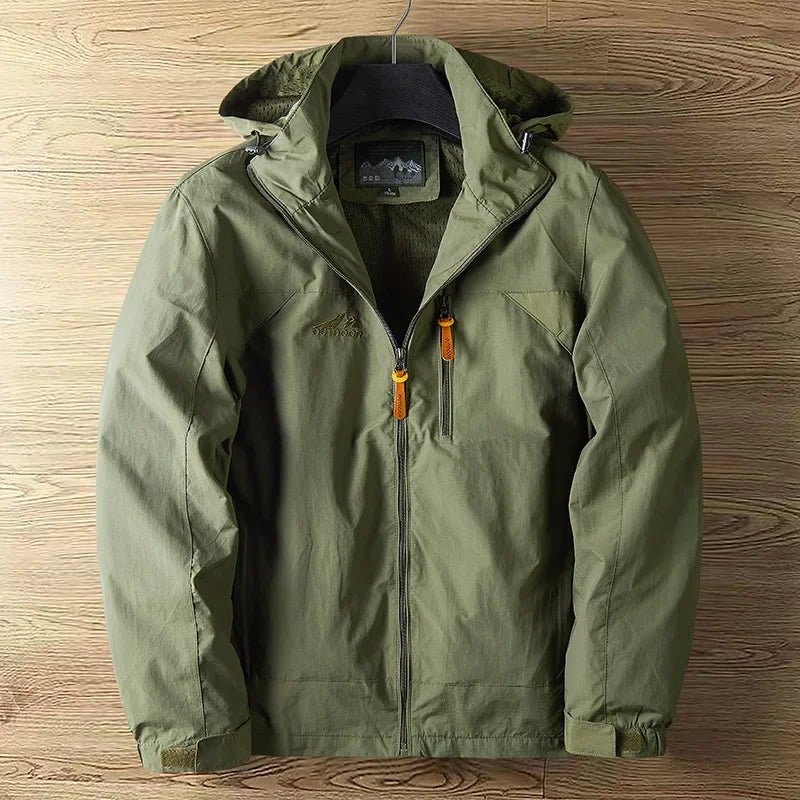 Men’s Jacket | Waterproof & Breathable | Comfortable Fit & Casual Style | Polyester