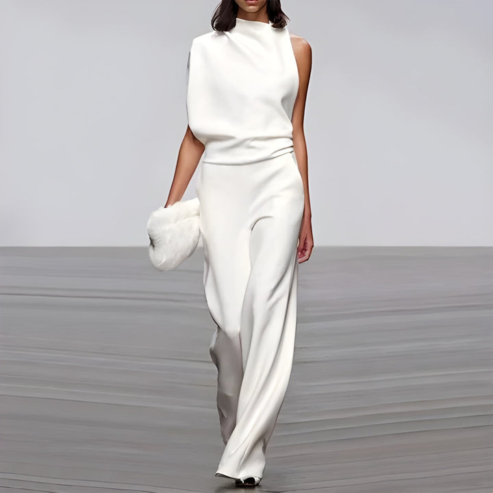 Women’s Jumpsuit | Effortless Summer Glam | Sleeveless & Elegant Fit | Polyester