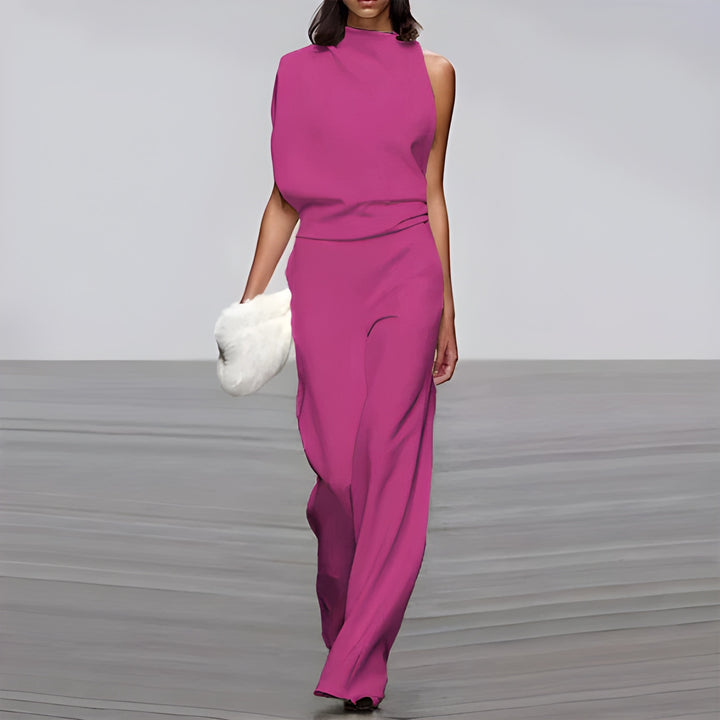 Women’s Jumpsuit | Effortless Summer Glam | Sleeveless & Elegant Fit | Polyester