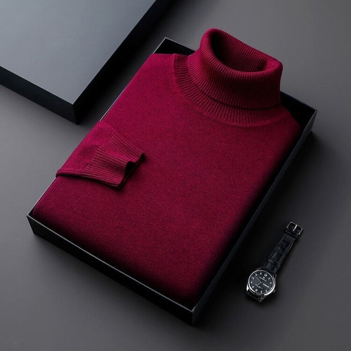 Men’s Sweater | Luxe Warmth & Timeless Elegance | Cashmere Feel & Versatile Fit | Polyester