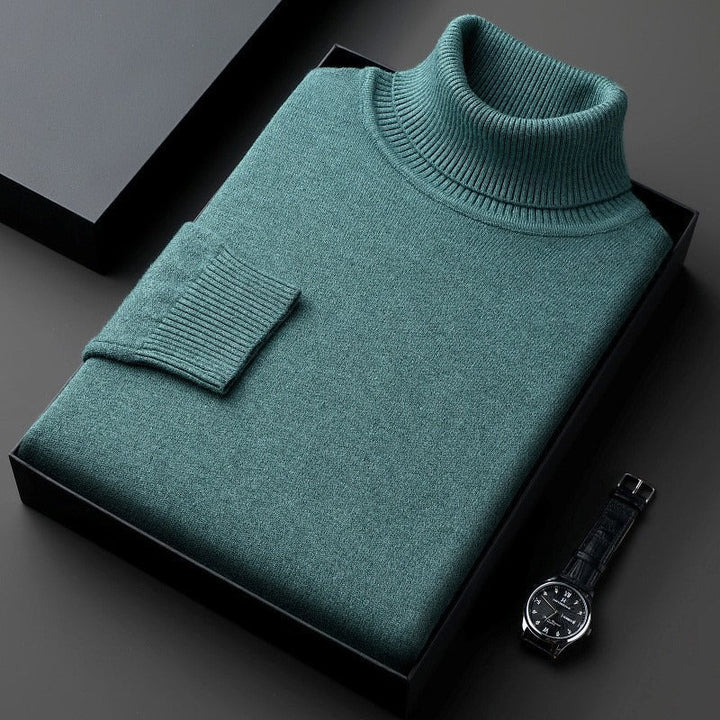 Men’s Sweater | Luxe Warmth & Timeless Elegance | Cashmere Feel & Versatile Fit | Polyester