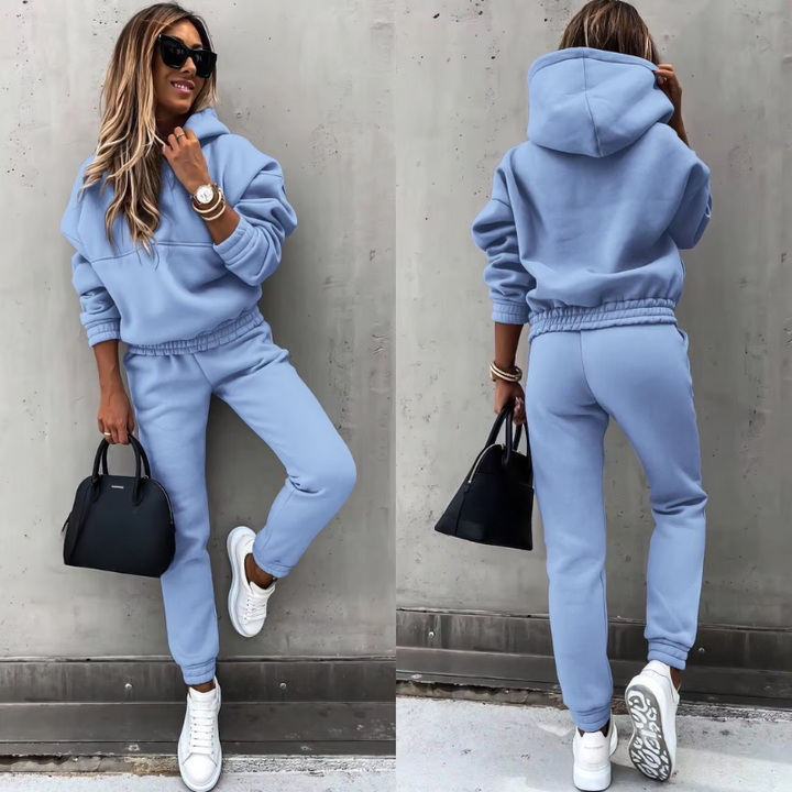Women’s Tracksuit | Sporty & Cozy | 2-Piece Winter Set | Soft Breathable Fabric | Polyester