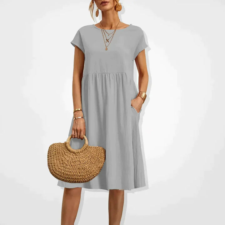 Women’s Dress | Comfortable Summer Style | Knee-Length & Oversized | Cotton