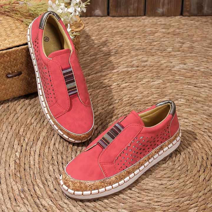 Women’s Walking Shoes | Posture Enhancing & Comfortable | Slip-Resistant Sole | PU