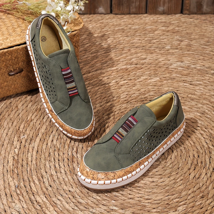 Women’s Walking Shoes | Posture Enhancing & Comfortable | Slip-Resistant Sole | PU