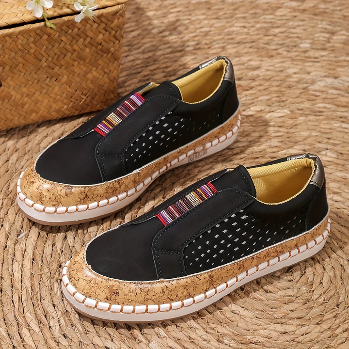 Women’s Walking Shoes | Posture Enhancing & Comfortable | Slip-Resistant Sole | PU