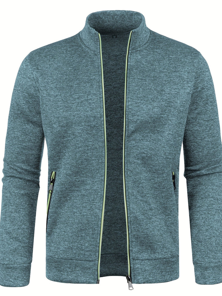 Men's Vest | Zipper | Elegant & Casual | Medium Stretch | Polyester