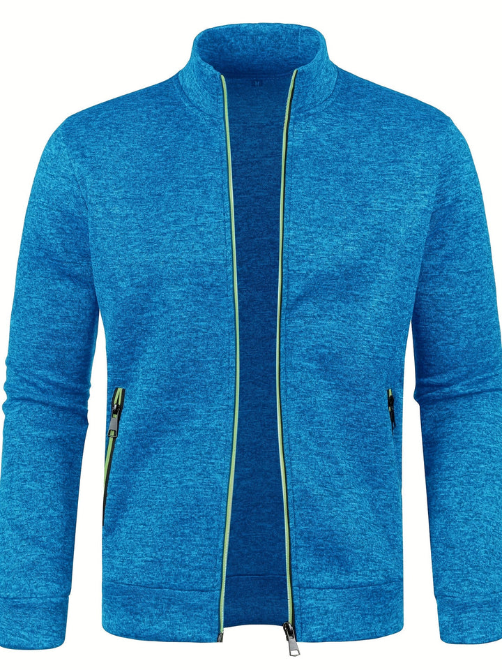 Men's Vest | Zipper | Elegant & Casual | Medium Stretch | Polyester