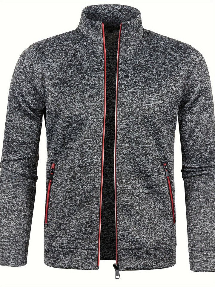 Men's Vest | Zipper | Elegant & Casual | Medium Stretch | Polyester