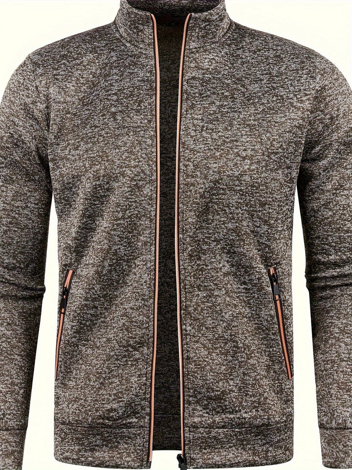 Men's Vest | Zipper | Elegant & Casual | Medium Stretch | Polyester