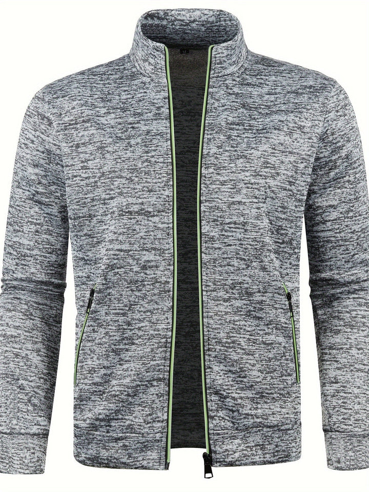 Men's Vest | Zipper | Elegant & Casual | Medium Stretch | Polyester