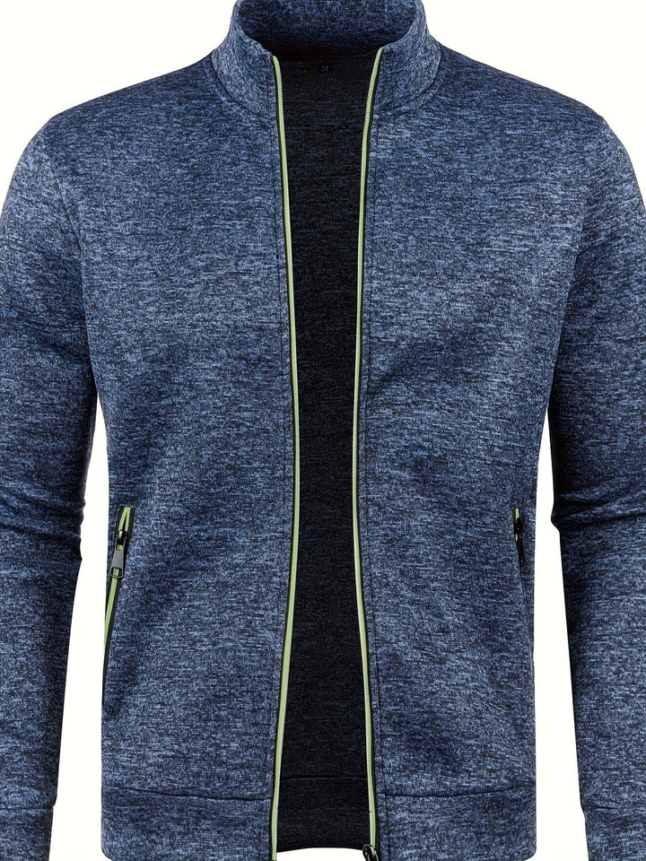 Men's Vest | Zipper | Elegant & Casual | Medium Stretch | Polyester